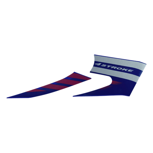 Adesivo Aba do Tanque Direita Azul XTZ 125 2008 Original Yamaha