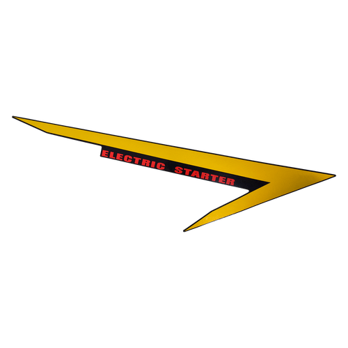 Faixa Adesivo Tampa Lat Dir XT 225 Amarelo 03 Original Yamaha