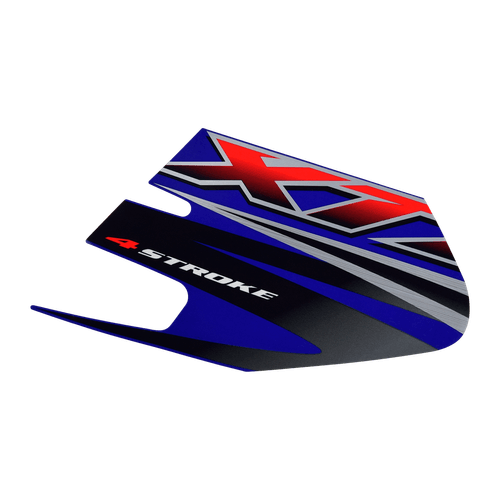 Adesivo Tanque Direito Azul XTZ 125 2006 Original Yamaha