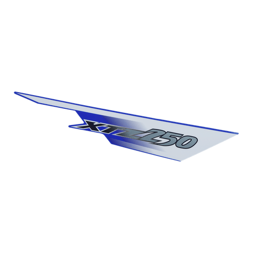 Adesivo Tampa Lateral Direita Azul Lander 250 2008 Original Yamaha