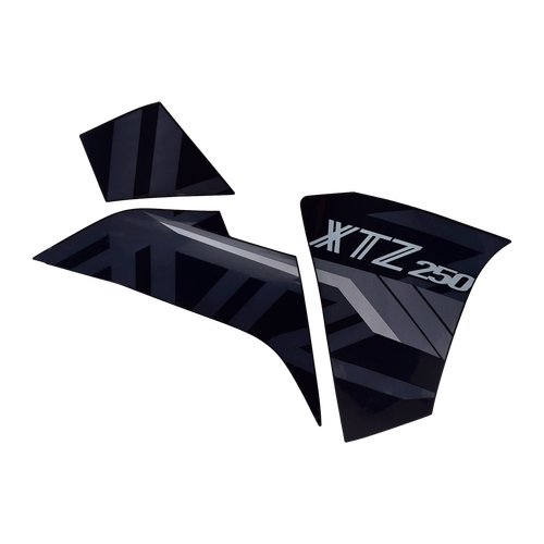 Adesivo Aba do Tanque Direito Preto Lander 250 21-22 Original Yamaha