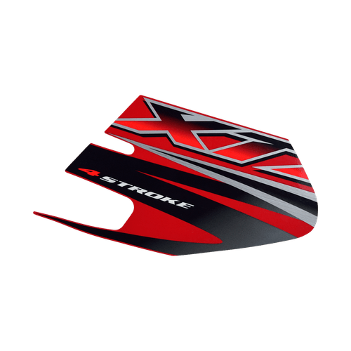 Adesivo Tanque Direito Vermelho XTZ 125 2006 Original Yamaha