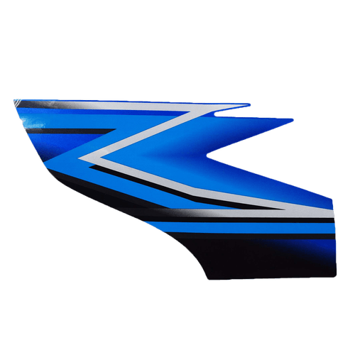 Adesivo Aba do Tanque Esquerda XT 225 2004 Azul Original Yamaha