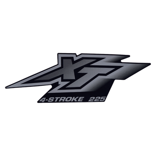 Adesivo Emblema Carenagem do Farol XT 225 Preto 2000 Original Yamaha