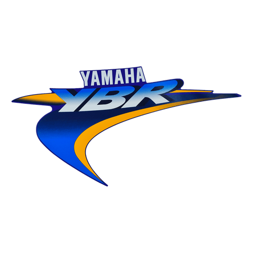Adesivo Aba do Tanque Esquerda Azul YBRE 125 00 01 Original Yamaha