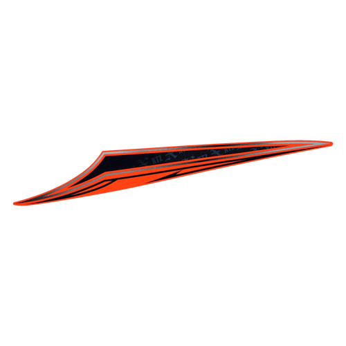 Adesivo Para-lama Traseiro Esquerdo Lander 250X 2010 Laranja Original Yamaha