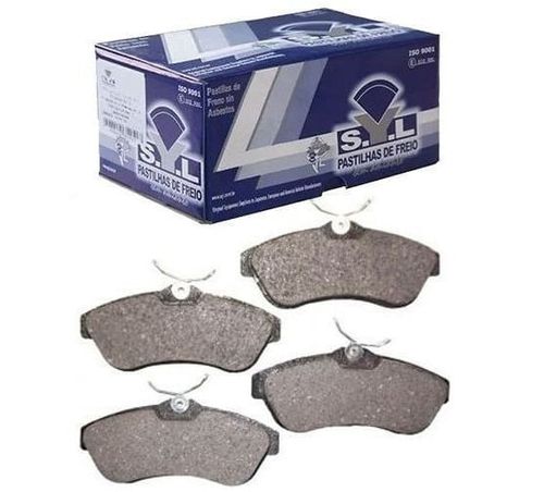 Pastilha de freio dianteira Citroen C3 2002 a 2021 SYL S1154