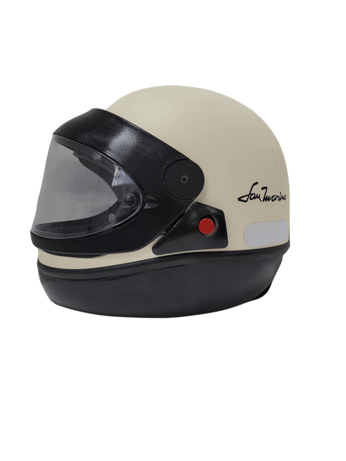 Capacete san marino colors automatico bege 56