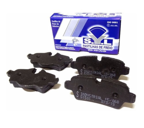 Pastilha de freio traseira Mini Cooper 2009 em diante SYL S1501