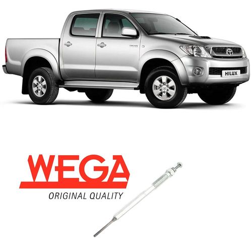 Vela Aquecedora Toyota Hilux 2.5 3.0 05 Diesel