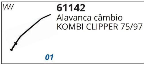 Alavanca Cambio Kombi Clipper 75 97