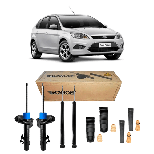 Kit 4 Amortecedores Focus + Kits