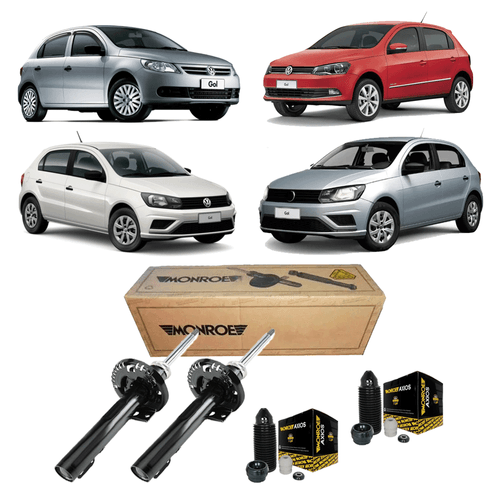 Par Amortecedor Dianteiro Gol G5 G6 G7 G8 2008 A 2021 + Kits Completo