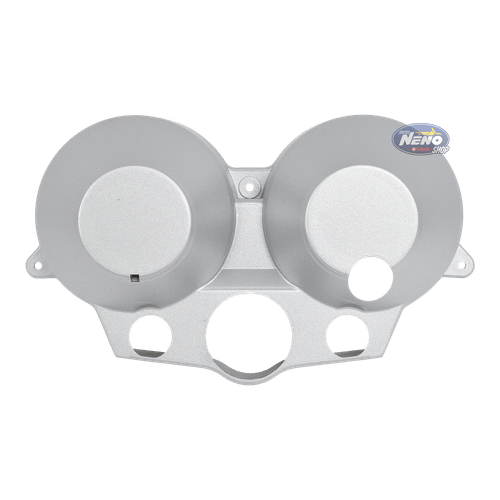 Carcaça Inferior do Painel Prata Titan 125 00-04 e Fan 125 05-13 Paramotos