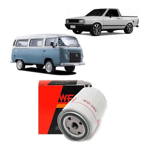 Filtro Oleo Motor F-1000 4Cil Diesel 1986 A 1988