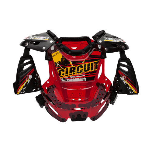 COLETE CIRCUIT KIDS PC/PP - VERMELHO