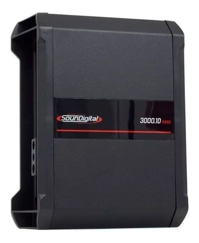 Módulo Amplificador Digital Soundigital Sd3000.1d Nano 2 Ohms